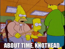 Knothead Grandpa GIF - Knothead Grandpa Simpson GIFs