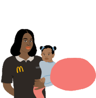 Back On Track Black Families Sticker - Back On Track Black Families National Child Care Stickers