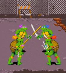 Turtles In Time Teenage Mutant Ninja Turtles GIF - Turtles In Time Teenage Mutant Ninja Turtles Beat Em Up GIFs