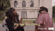 We Are Not Dating Blind Folded GIF - We Are Not Dating Not Dating Blind Folded GIFs