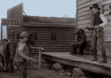 cowboy western gunshot