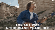 The Sky Was A Thousand Years Old Kevin Morby GIF - The Sky Was A Thousand Years Old Kevin Morby Campfire Song GIFs