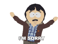 Im Sorry South Park Sticker - Im Sorry South Park Sorry Not Sorry Stickers