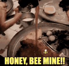 Honey Be Mine More Honey GIF - Honey Be Mine More Honey Pancakes GIFs