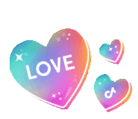 Heart Tiktok Sticker - Heart Tiktok Love Stickers