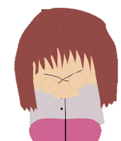 Cries Shelly Marsh Sticker - Cries Shelly Marsh South Park Stickers