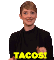 Tacos Happy Sticker - Tacos Happy Taco Tuesday Stickers