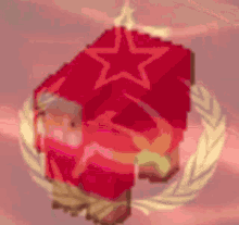 Commie Sheep GIF - Commie Sheep Minecraft GIFs