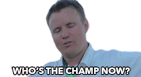 Whos The Champ Now Champion Sticker - Whos The Champ Now Champ Champion Stickers