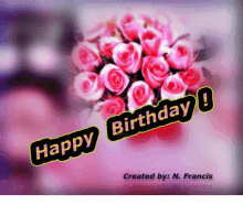 Happy Birthday To You Rose GIF - Happy Birthday To You Rose Greetings GIFs