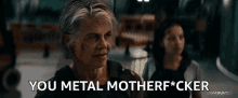 You Metal Motherfucker Cyborg GIF - You Metal Motherfucker Cyborg I Dont Like You GIFs