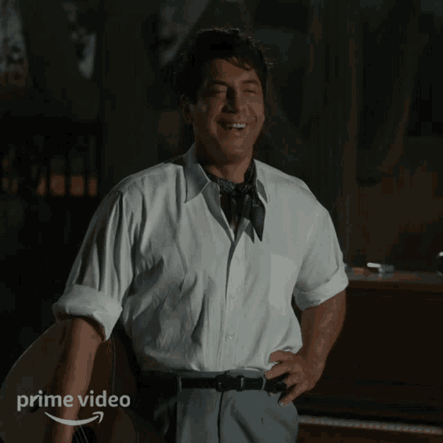 Laughing Javier Bardem GIF - Laughing Javier Bardem Being The Ricardos -  Discover & Share GIFs