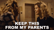 Keep This From My Parents Finley Sinclair GIF - Keep This From My Parents Finley Sinclair Emma Callaghan GIFs