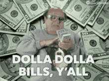 Money Money Money Make It Rain GIF - Money Money Money Make It Rain Dolla Dolla Bills GIFs