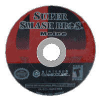 Super Smash Bros Melee Disc Sticker - Super Smash Bros Melee Melee Disc Stickers