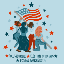 Poll Workers Election Officials GIF - Poll Workers Election Officials Postal Workers GIFs