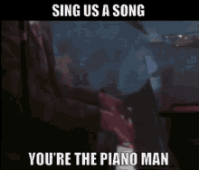 Piano Man Billy Joel GIF - Piano Man Billy Joel Sing Us A Song GIFs