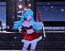 Miku Hatsune GIF - Miku Hatsune Christmas GIFs