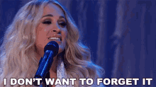 I Dont Want To Forget It Carrie Underwood GIF - I Dont Want To Forget It Carrie Underwood Cmt Awards GIFs