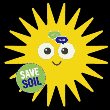 Good Morning Save Soil GIF - Good Morning Save Soil Sun GIFs