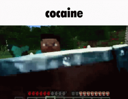 Minecraft Real Life Gif Minecraft Real Life Cocaine Discover Share Gifs