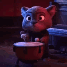 Dramatic Drums GIF - Dramatic Drums Zootopia GIFs