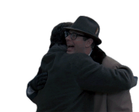 Hugging Stephen Tobolowsky Sticker - Hugging Stephen Tobolowsky Ned Stickers