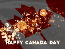 Canada Day Happy Canada Day GIF - Canada Day Happy Canada Day Fireworks GIFs