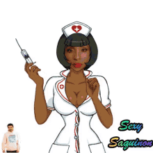 sexynurse my bad nurse saquinon lehie
