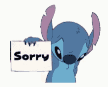 Sorry Stitch GIF - Sorry Stitch Apologizing GIFs