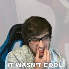 It Wasnt Cool Tyler Martins GIF - It Wasnt Cool Tyler Martins Marss GIFs
