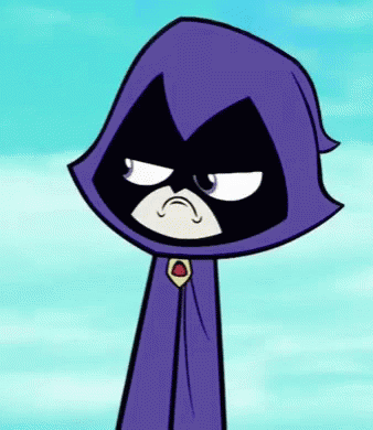 Raven Disgust GIF - Raven Disgust Nope - Discover & Share GIFs