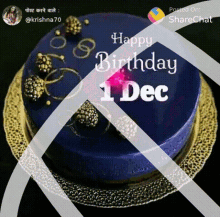 Happy Birthday December1 GIF - Happy Birthday December1 १ GIFs