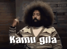 Kamu Gila GIF - Kribo Reggie Watts Kamu Gila GIFs