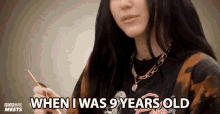 When I Was9years Old Noah Cyrus GIF - When I Was9years Old Noah Cyrus Popbuzz GIFs