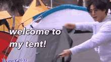 Day6 Welcome To My Tent GIF - Day6 Welcome To My Tent Tent GIFs