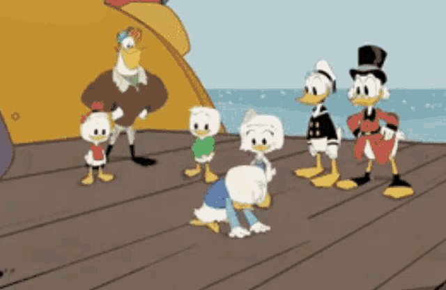 Dewey Duck Dance GIF - Dewey Duck Dance Boogie GIFs.