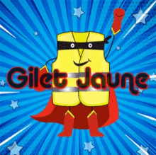 Gilet Jaune Hero GIF - Gilet Jaune Hero Yellow Vest GIFs