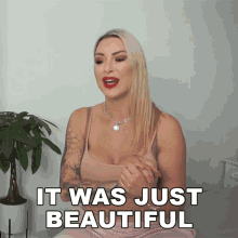 It Was Just Beautiful Tracy Kiss GIF - It Was Just Beautiful Tracy Kiss It Was So Pretty GIFs
