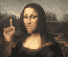 Mona Lisa Mood GIF - Mona Lisa Mood GIFs