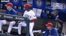 Texas Rangers Baseball GIF - Texas Rangers Baseball Salute GIFs