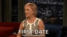 First Dayofthe Month Amy Poehler GIF - First Dayofthe Month Amy Poehler Expectations GIFs