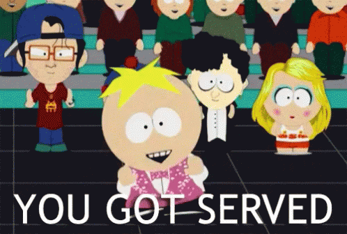You Got Served GIF - Butters South Park - Discover  Share GIFs