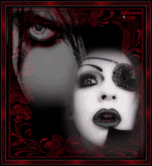 Gothic Red Glitter Image GIF - Gothic Red Glitter Image Red Glitter Gif GIFs
