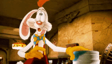Roger Rabbit GIF - Roger Rabbit Crash Plates GIFs