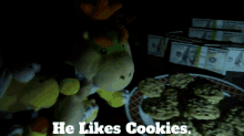 Sml Bowser Junior GIF - Sml Bowser Junior He Likes Cookies GIFs