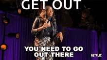 You Need To Go Out There London Hughes GIF - You Need To Go Out There London Hughes Go Out GIFs