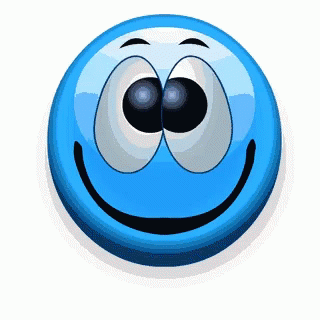 Emoji Smiley Blue GIF - Emoji Smiley Blue Wink GIFs