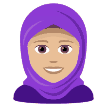 headscarf joypixels hijab headwear muslim customary headwear