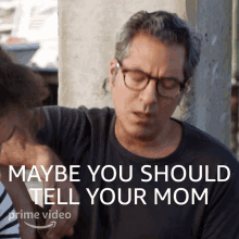 Maybe You Should Tell Your Mom Cleveland GIF - Maybe You Should Tell Your Mom Cleveland The Summer I Turned Pretty GIFs